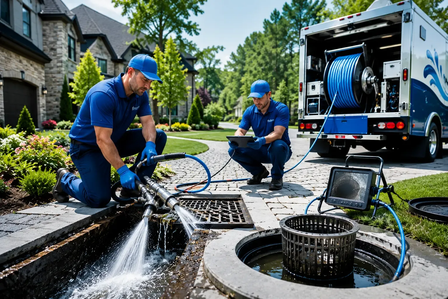 Local outdoor drain cleaning professionals in Frontenac, MN