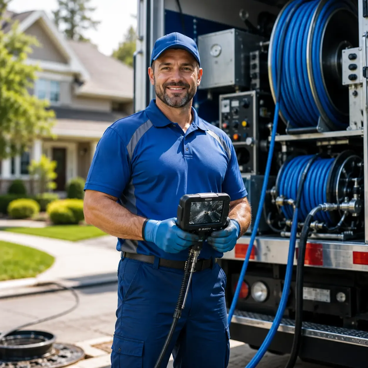 Local outdoor drain cleaning specialists in Frontenac, MN